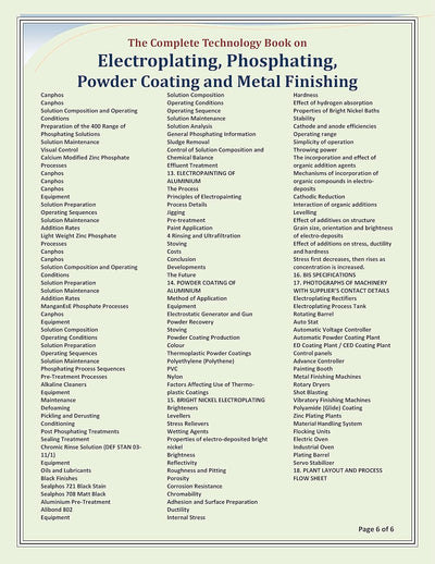 The Complete Technology Book on Electroplating, Phosphating, Powder Coating And Metal Finishing by H. Panda [Paperback]