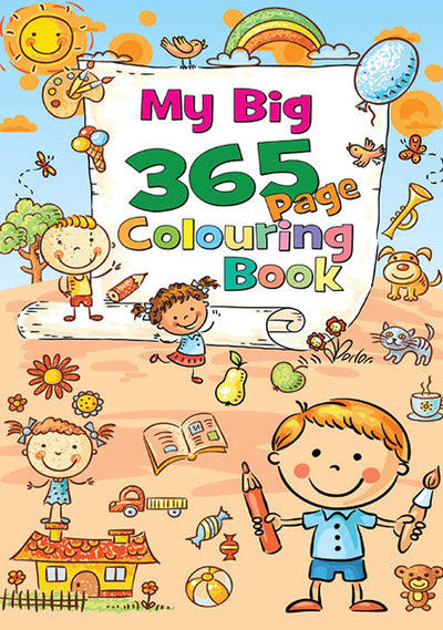 My Big 365 Page Colouring Book by Team Pegasus [Paperback]