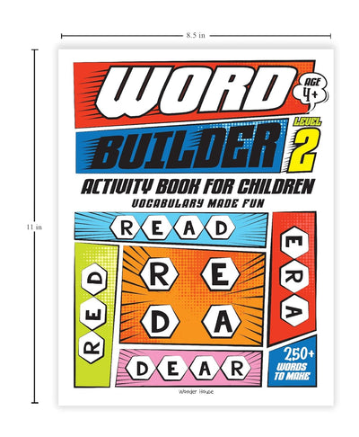 Word Builder Activity Book For Children Level 2 [Paperback]