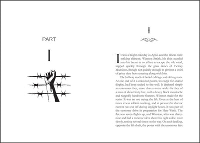 1984 by George Orwell [Hardcover]