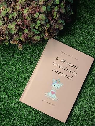 5 Minute Gratitude Journal by Sanjyot Wankhede [Hardcover]