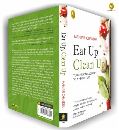 Eat Up Clean Up Your Personal Journey To A Healthy Life by Manjari Chandra [Paperback]