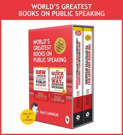 World’s Greatest Books on Public Speaking (Set of 2 Books) by Dale Carnegie [Paperback]