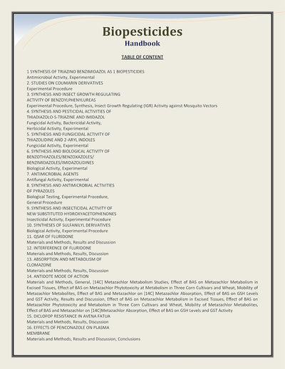 Biopesticides Handbook by NPCS Board of Consultants & Engineers [Hardcover]