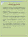 Disposable Products Manufacturing Handbook [Paperback]