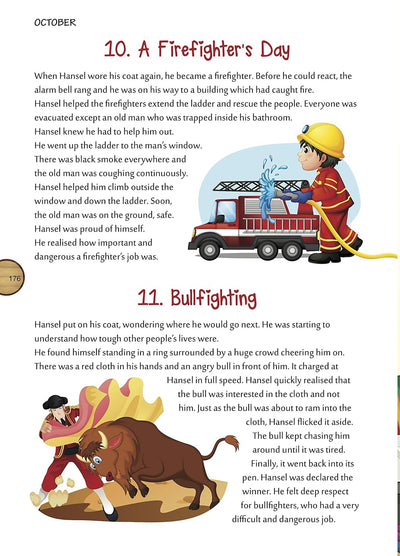 Story books : 365 Adventure Stories by Om Books Editorial Team [Hardcover]
