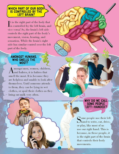 Human Body Encyclopedia for Children [Paperback] All About Trivia Questions and Answers