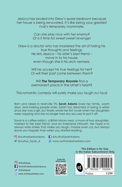 The Temporary Roomie by Sarah Adams [Paperback]