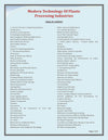 Modern Technology of Plastic Processing industries [Paperback]