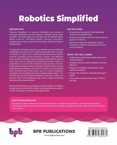 Robotics Simplified by by Dr. Jisu Elsa Jacob, Manjunath N [Paperback]