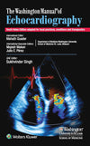 The Washington Manual of Echocardiography South Asian Edition by Sukvinder singh [Paperback]