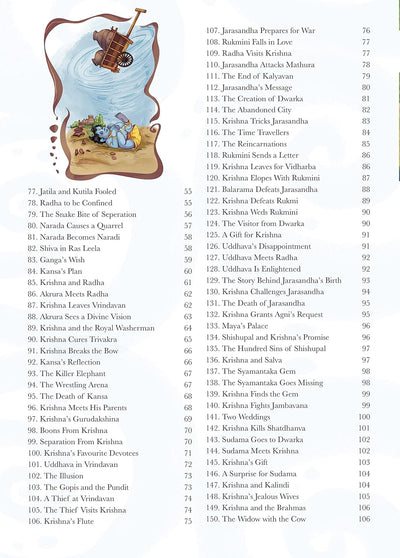 Story books : 365 Krishna Stories (Indian Mythology for Children) by Swayam Ganguly [Hardcover]