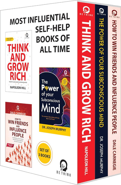 Most Influential Self-Help Books of All Time by Dale Carnegie, Napoleon Hill, Joseph Murphy [Paperback]