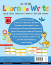 All in one - Learn to write: Capital letters, Small letters, Numbers 1-100, Hindi Varnmala (Paperback)