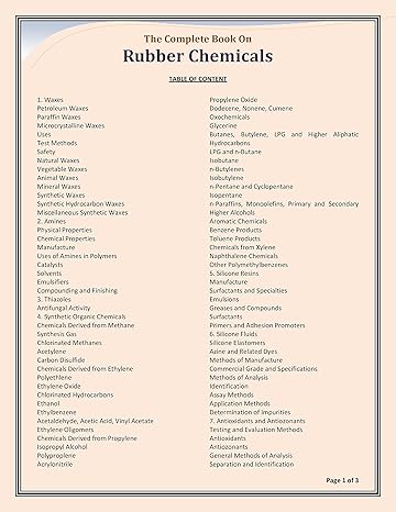 The Complete Book on Rubber Chemicals by NPCS Board of Consultants & Engineers [Paperback]
