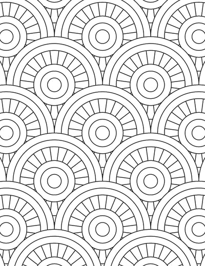 Patterns- Colouring Book for Adults [Paperback]