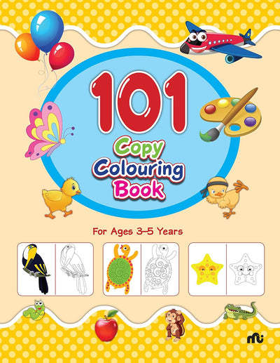 101 Copy Colouring Book [Paperback]