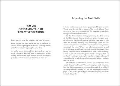 The Quick And Easy Way To Effective Speaking - Fingerprint! by Dale Carnegie [Paperback]