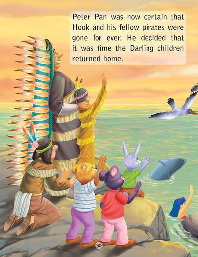 Peter Pan Illustrated Story Book for Children by Dreamland Publications [Paperback]