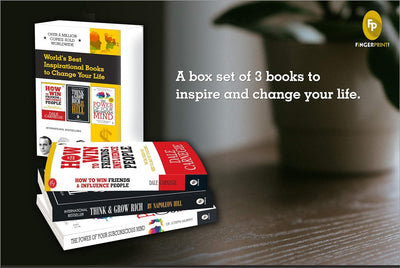World�s Best Inspirational Books to Change Your Life (Box Set of 3 Books) by Joseph Murphy Dale Carnegie & Napoleon Hill