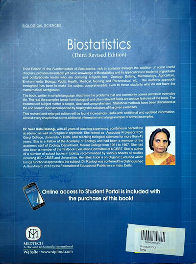 Biostatistics by Veer Bala Rastogi [Paperback]