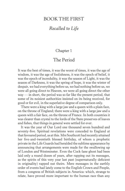A Tale of Two Cities by Charles Dickens [Paperback]