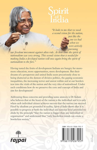 Spirit Of India by A.P.J. Abdul Kalam [Paperback]