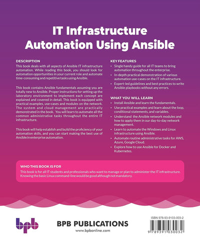 IT Infrastructure Automation Using Ansible by Waqas Irtaza [Paperback]