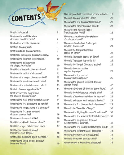 Amazing Questions & Answers Dinosaurs by Om Books Editorial Team [Paperback]