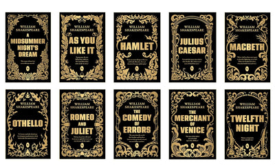 Greatest Works of William Shakespeare (Boxed Set of 10) [Paperback]