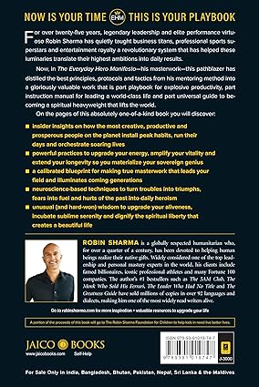 The Everyday Hero Manifesto by Robin Sharma [Paperback]