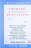 Thematic Dictionary of Quotations [Paperback]