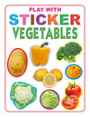 Play with Sticker - Vegetables [Paperback]