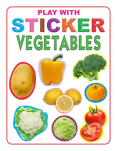 Play with Sticker - Vegetables [Paperback]