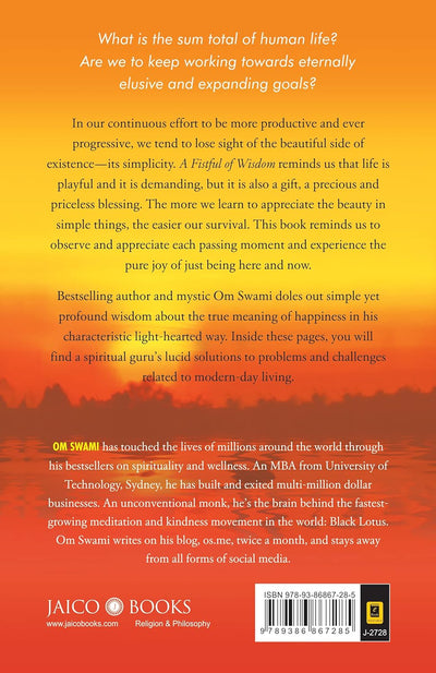 A Fistful of Wisdom by Om Swami [Paperback]