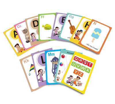 Chhota Bheem : My First Flash Cards - Alphabet by Wonder House Books [Paperback]