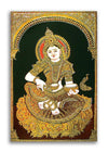 Canvas Print Unframed | Decoration | Kerala Painting |  Hindu Goddess | Wall Murals For Living Room | Size 24 x 16 Inches.