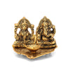 Goddess Lakshmi & lord Ganesh Diya Idol Oil Lamp for for Diwali decorartion Puja Gift