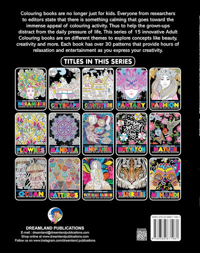 Fantasy- Colouring Book for Adults [Paperback]