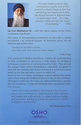 Meditation: The First And Last Freedom by Osho [Hardcover]