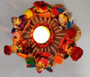 Handmade Recycled Material Rajasthani Dolls Puppet Tealight Candle Holder