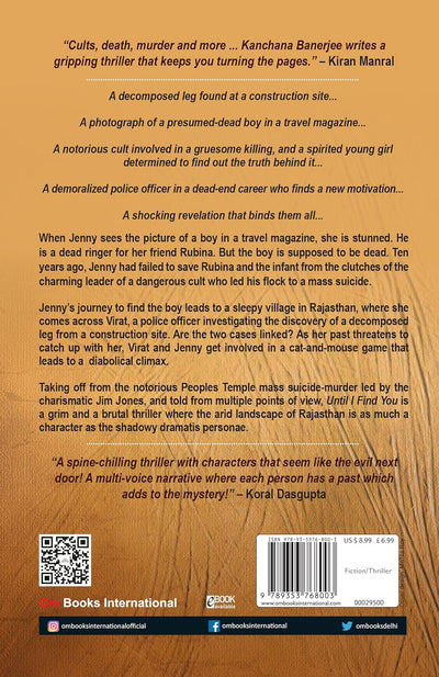 Until I Find You by Kanchana Banerjee [Paperback]