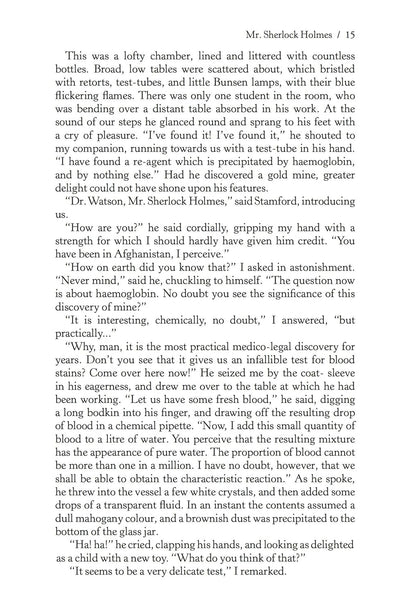 The Original Sherlock Holmes by Sir Arthur Conan Doyle [Paperback]