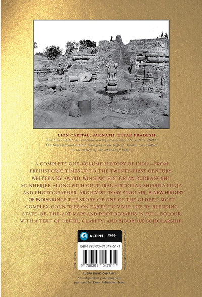A New History of India by Toby Sinclair Rudrangshu Mukherjee, Shobita Punja [Hardcover]