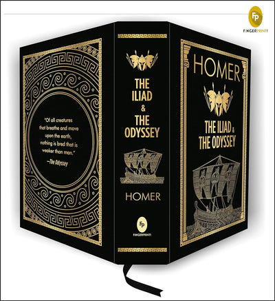 HOMER: The Iliad and The Odyssey [Hardcover]