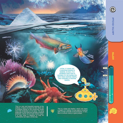 Secrets of the Oceans WOW Children Encyclopedia in Augmented Reality [Paperback]