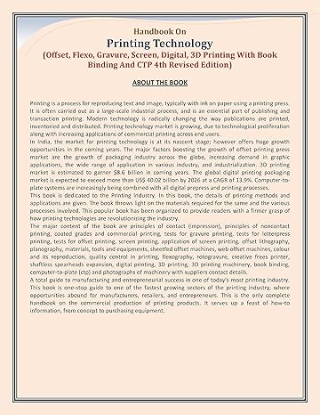 Handbook on Printing Technology [Paperback]