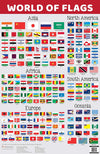 World of Flags Charts by Om Books Editorial Team [Paperback]