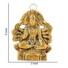 Hindu Gods : Hanuman Ji Metal Idol for Wall Hanging and Gifts Decorative Showpiece