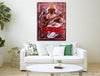 Canvas Print | Maa Saraswati| God Unframed painting for Home decor|size - 13X11 Inches.